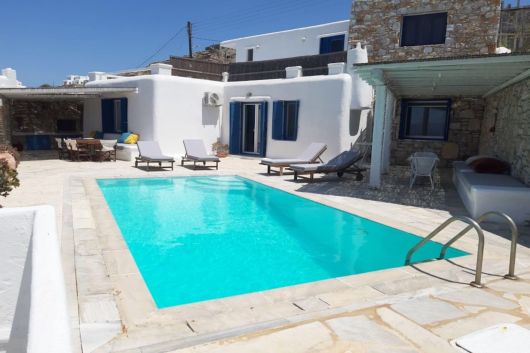 villa Mykonos, private family villa