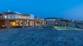 private beach mykonos villa, cyclades mykonos villa