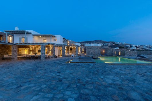 private beach mykonos villa, cyclades mykonos villa