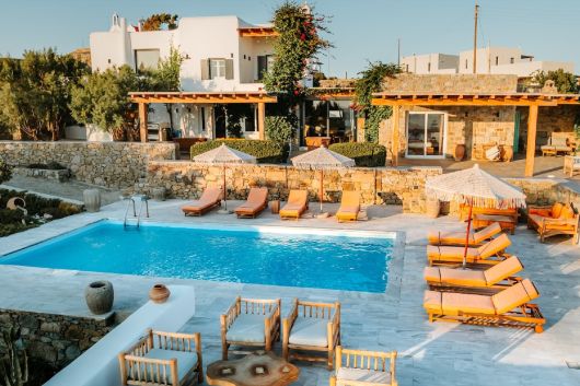 luxury mykonos accommodation, villa rental mykonos