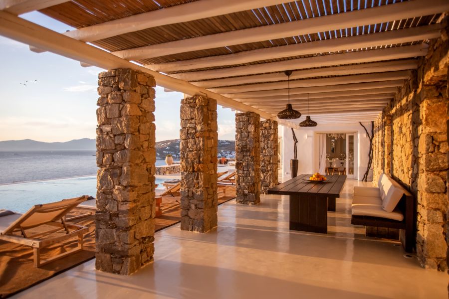 mykonos seaview bedroom