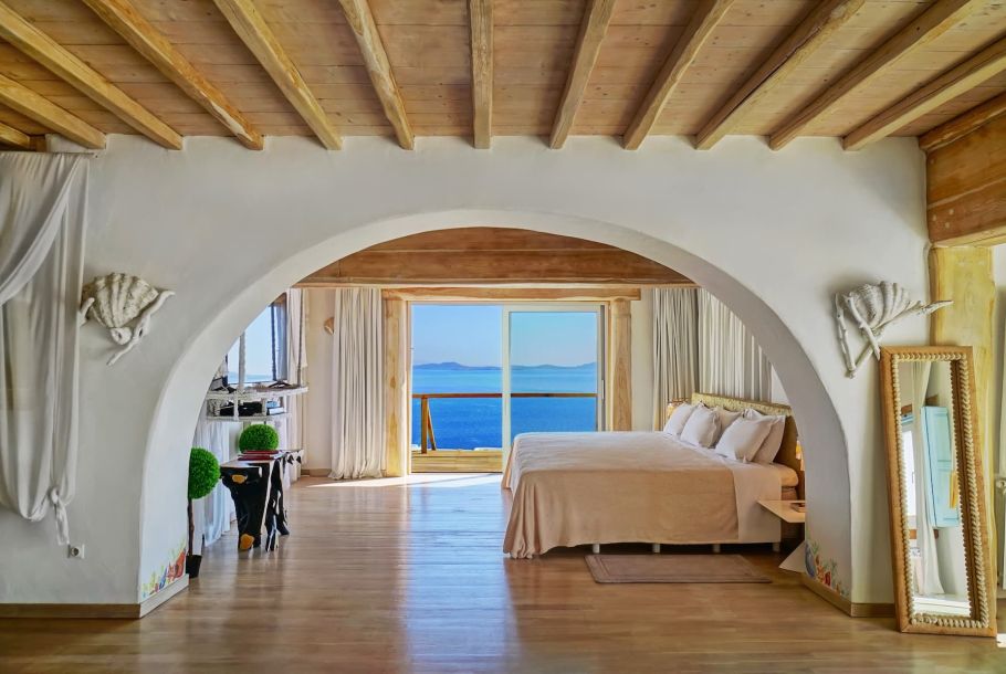 Luxury villa bedroom