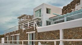 Mykonos villa party cyclades