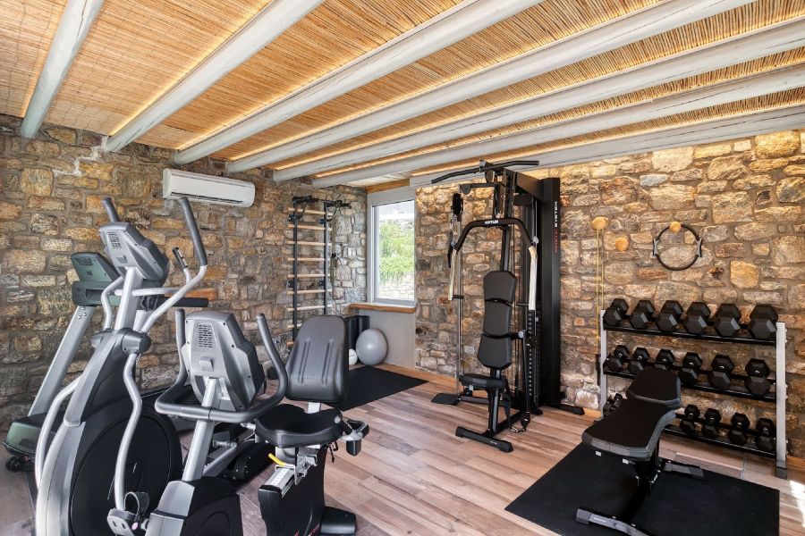 Private fitness room