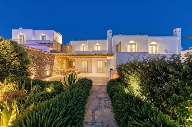Mykonos villa complex, rental mykonos villas
