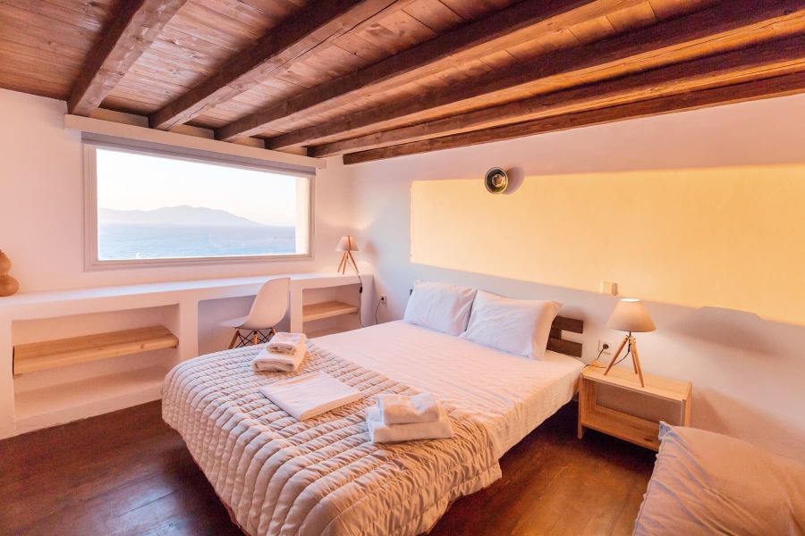 private bedroom Mykonos