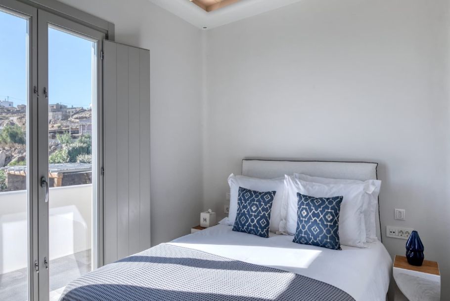 Complex villa bedroom