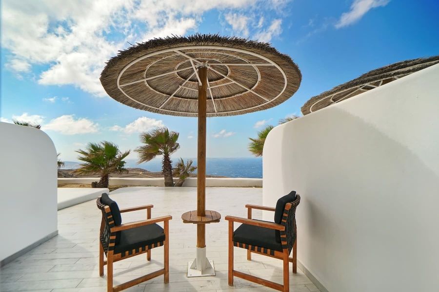 mykonos complex bathroom