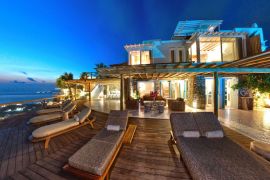 mykonos estate party villa, cyclades mykonos villa