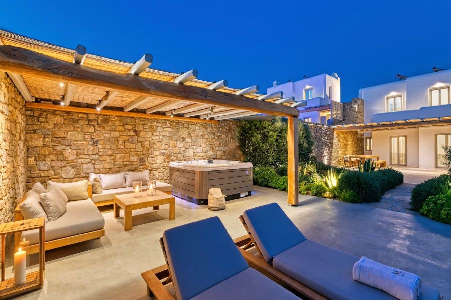 Mykonos complex accomodation