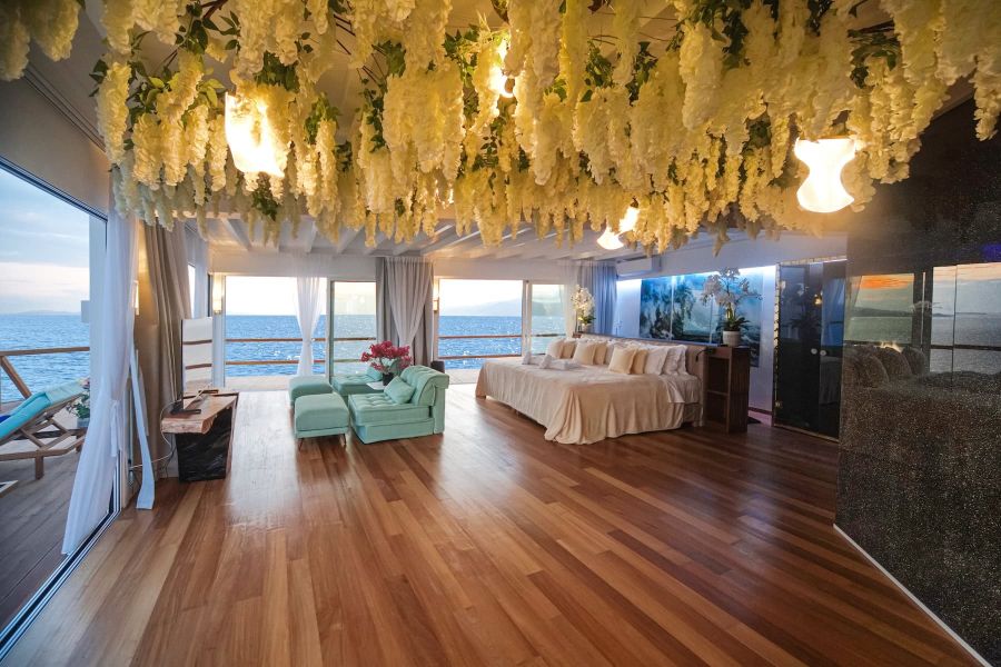 Private bedroom area