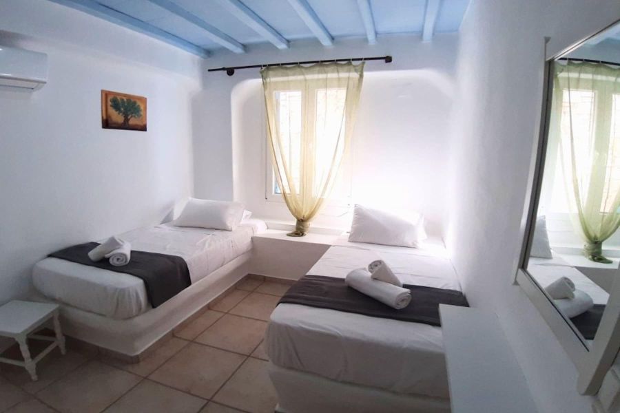 bedroom mykonos villa