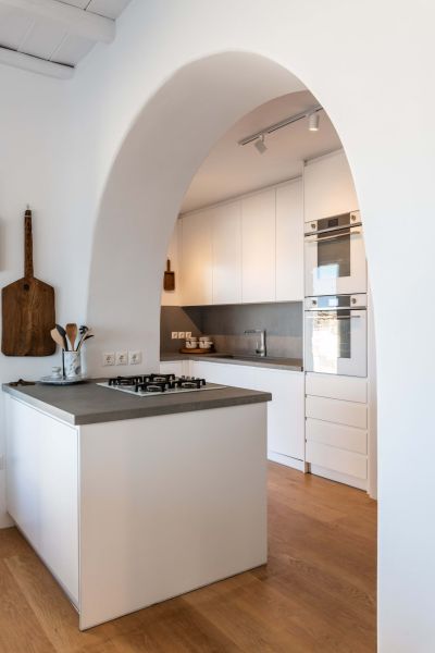 villa mykonos kitchen