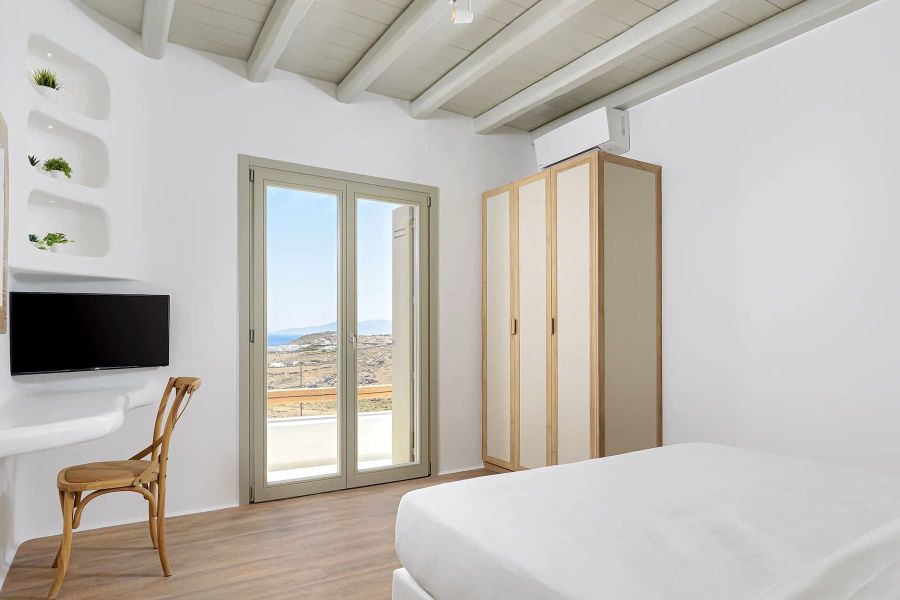 Mykonos private bedroom