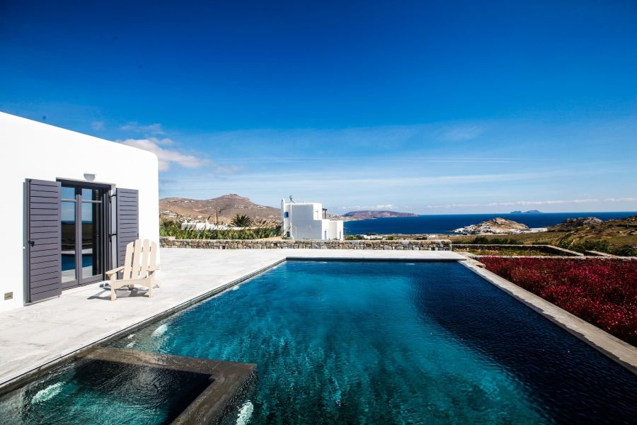 private pool mykonos