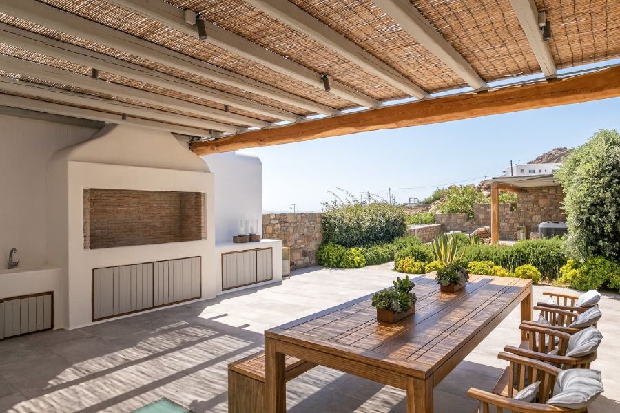 Outdoor mykonos coplex