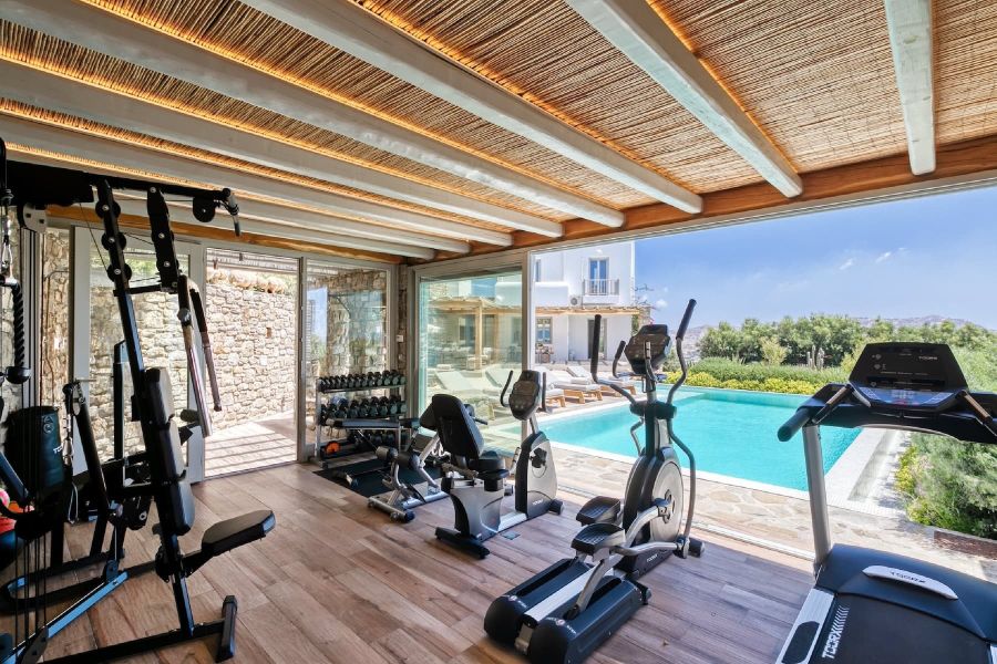 Private fitness room