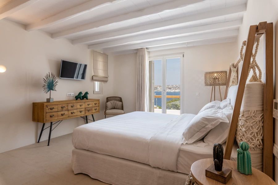 bedroom villa Mykonos