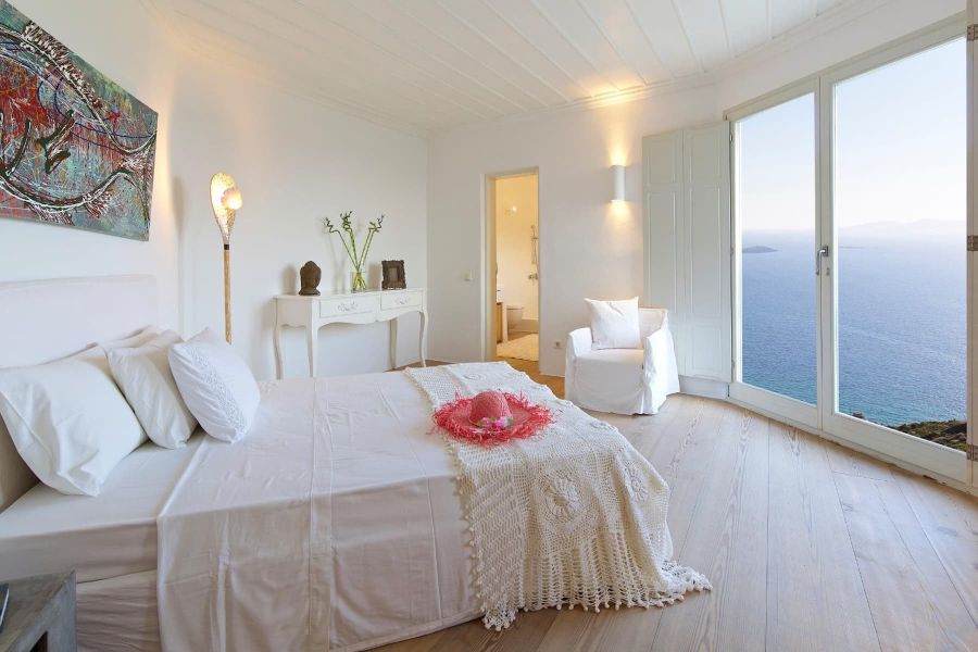 Private bedroom mykonos