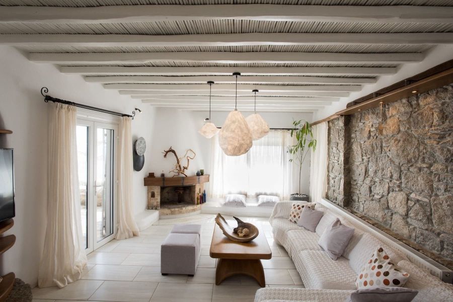 Indoor villa Mykonos
