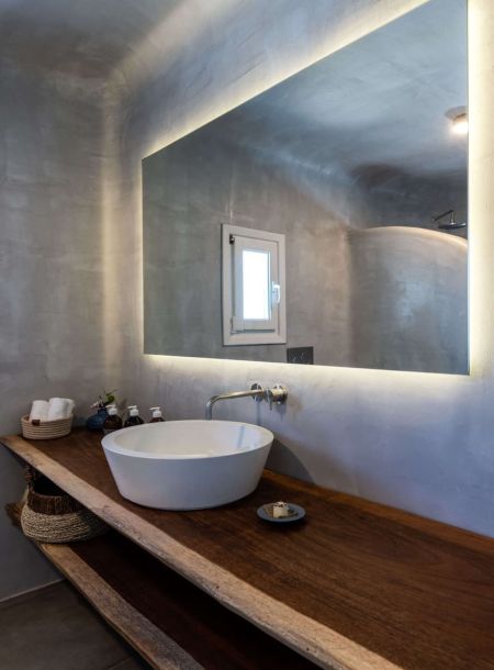 Mykonos luxury bathroom