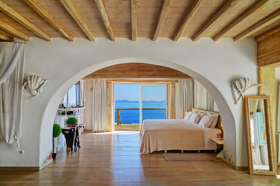 Luxury villa bedroom