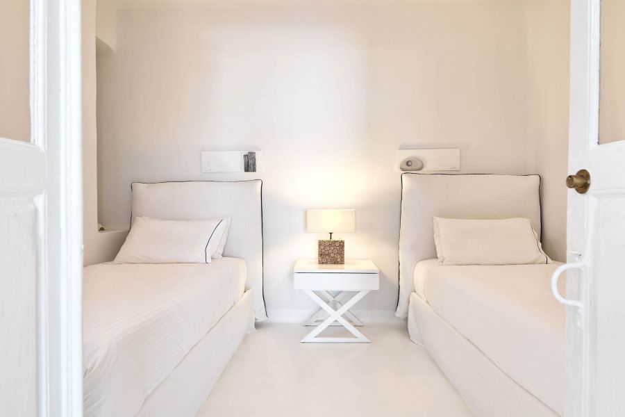 private villa bedroom