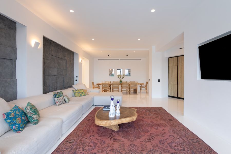 living room mykonos